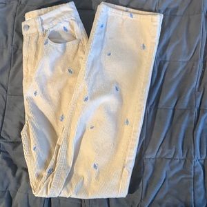 PAC SUN corduroy mushroom 90’s Boyfriend pants